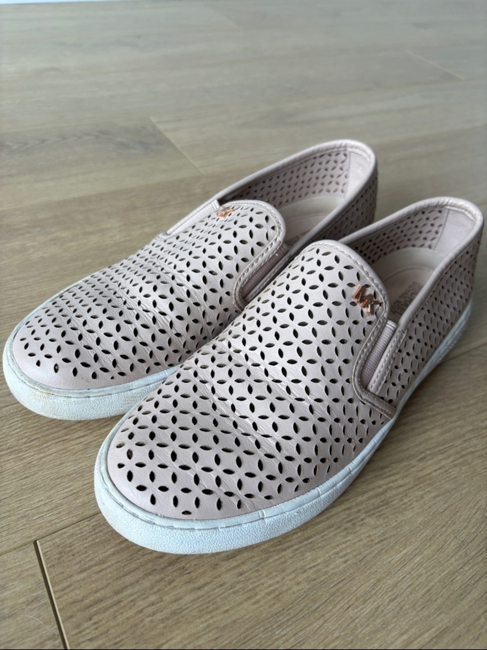 MICHAEL Michael Kors Slip-On Sneakers - Blush Pink